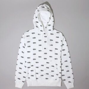 Nike Sportswear Club AOP Script Fleece Pullover Hoodie